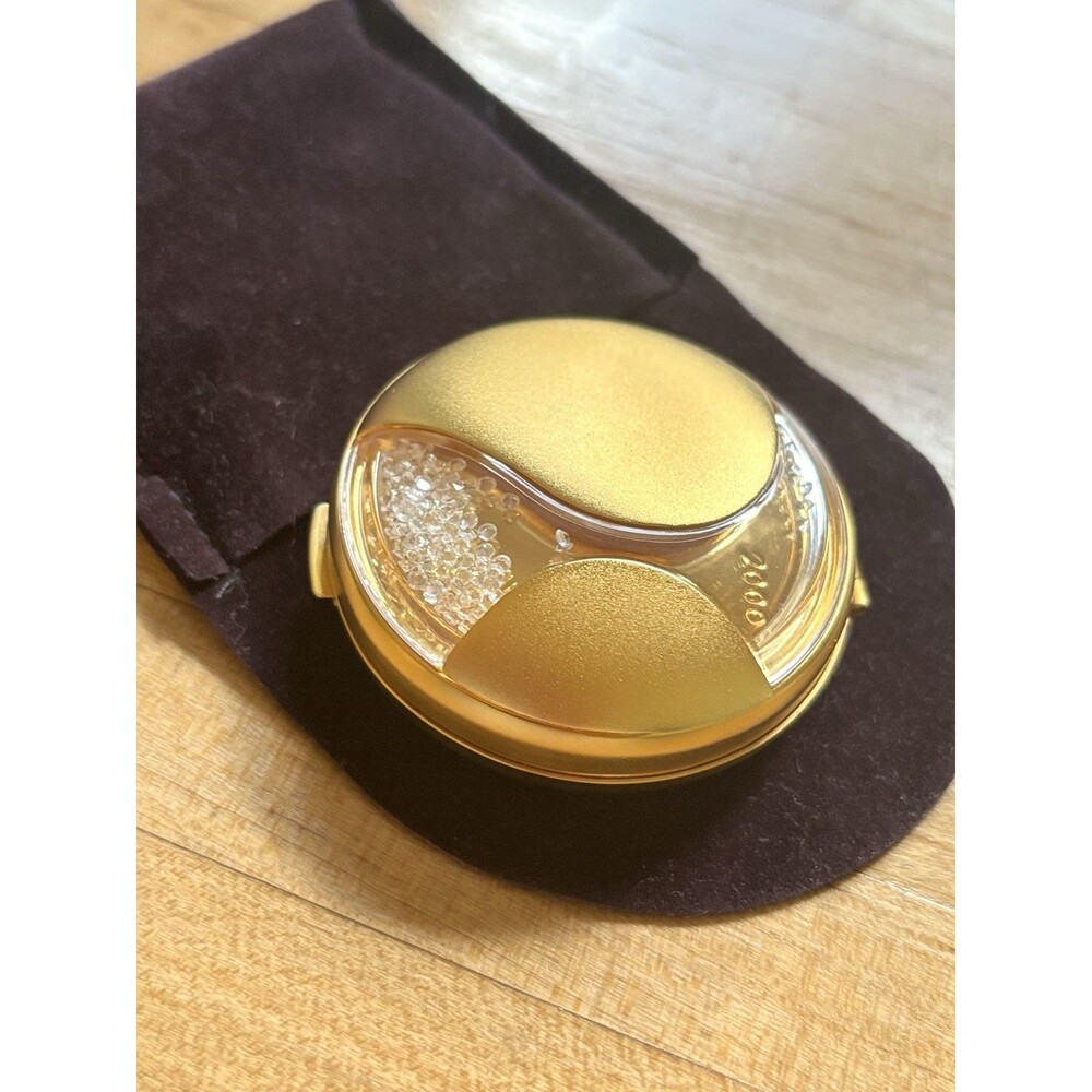 Vintage Estée Lauder Y2K 2000 Gold Lucidity Transparent 06 Mirror Compact Unused - Picture 3 of 8